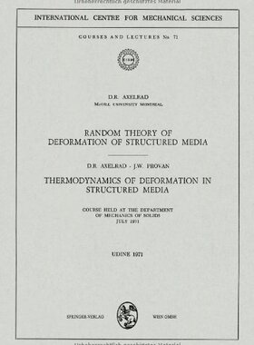 【预订】Random Theory of Deformation of Stru...