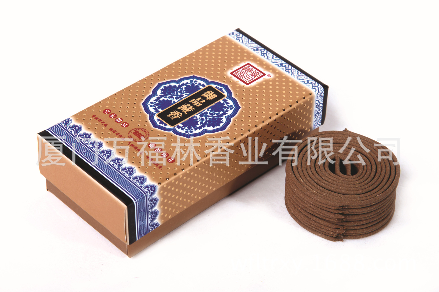 厦门万福林天然香 御品藏香2H盘香 佛香Y22002