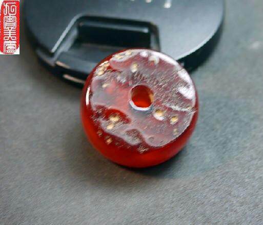 天然琥珀波兰古董深咖啡老蜜蜡算盘珠饼珠散珠特价配件证书9