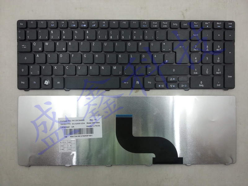 全新 Acer5551 5536 5738 5810 5741 5742 5749Z 5750德文键盘GR