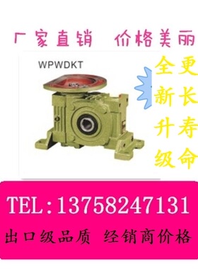 WPWDKT WPWDKV 40/50/60/70/80/100/120/135/155蜗轮蜗杆WP减速机