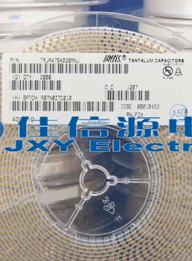 原装AVX 贴片钽电容 3216A 20V 4.7UF ±10% TAJA475K020RNJ 1206