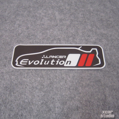 三菱日本玻璃划痕汽车贴纸