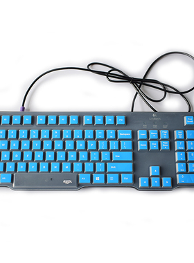 升派 适用罗技 MK100 K100 G100S 台式机键盘保护膜贴套防尘罩