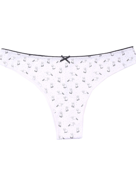 k3543 西班牙O家干脆面君柔软棉质低腰内裤半臀性感纯棉三角内裤