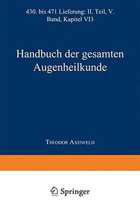 Gesamten Der Handbuch Augenheilkunde 预订