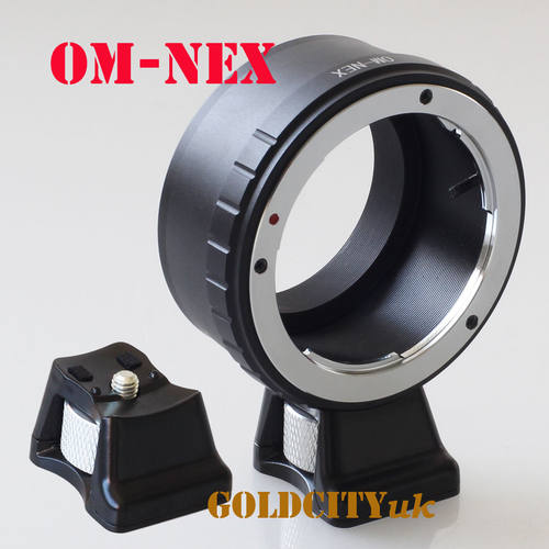 OM-NEX 奥林巴斯镜头转索尼NEX脚架转接环 6 5T 5R 3N A6000 A7R