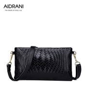 Ai Danni 2015 summer new Korean version of weave pattern handbag genuine leather ladies shoulder Messenger bag vintage small bag
