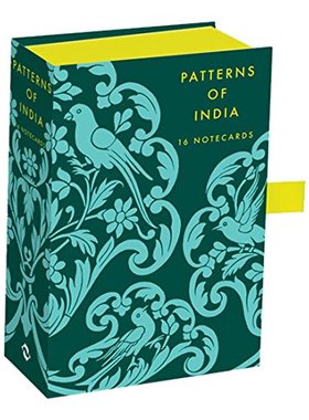 【预订】Patterns of India: Box of 16 Notecards