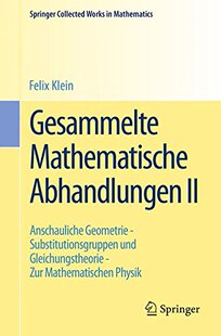 【预订】Gesammelte Mathematische Abhandlunge...