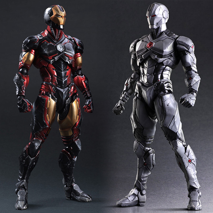 PLAYARTS PA改漫威IRONMAN钢铁侠托尼战争机器超可动摆件手办模型