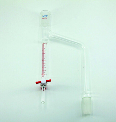 芯硅谷 玻璃接收管 d3875 分水蒸馏接收管 分水器 高硼硅