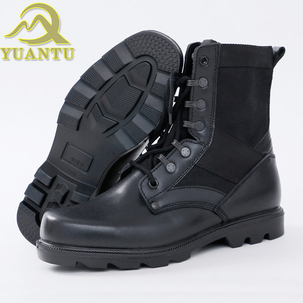 Bottes militaires en cuir - porter - Ref 1397964 Image 1