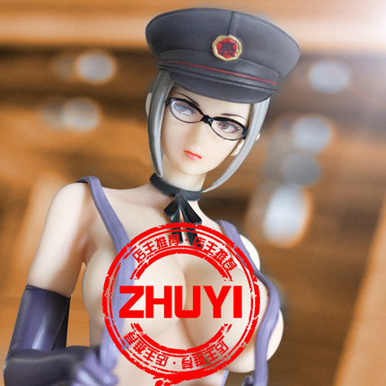白木芽衣子手办绅士制服动漫模型摆件美少女性感监狱校园手办
