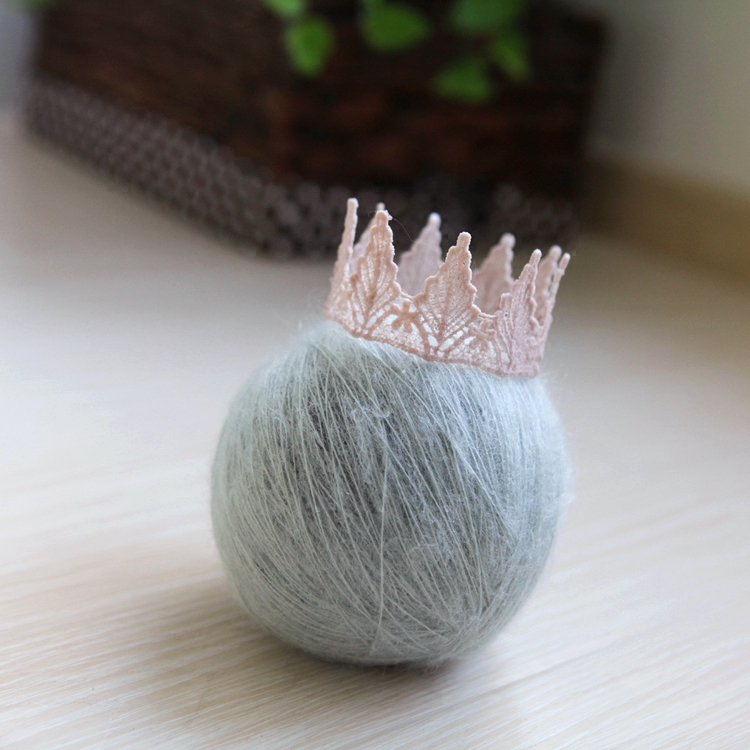 新生儿摄影头饰蕾丝皇冠发饰欧美新生儿满月宝宝影楼摄影道具发带