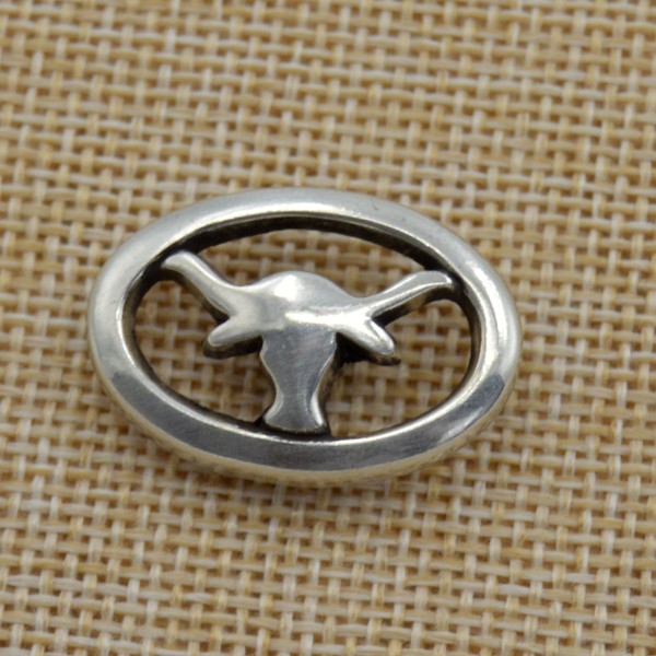 皮雕皮艺五金配件手工DIY搭配装饰扣皮夹扣财布扣古银扣镂空小牛