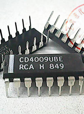 CD4009BE   RCA   DIP-16〖正品原装〗赛格市场G332室实体店 现货