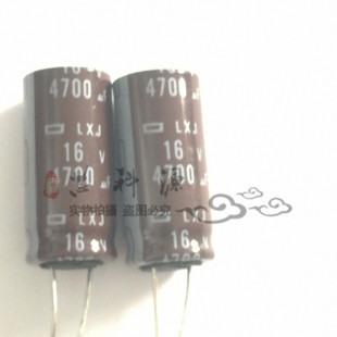 黑金刚LXJ 直插电解电容 16V4700UF 16x35 高频低阻
