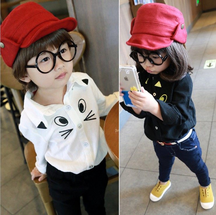 Chemise fille à manche longue - Ref 2085681 Image 1