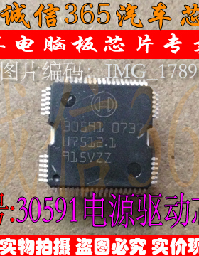 30591 BOSCH   柴油电喷 共轨电脑板电源驱动芯片IC
