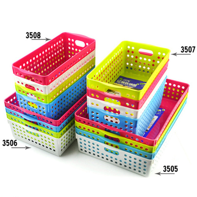 亿美桌面幼儿园玩具收纳筐
