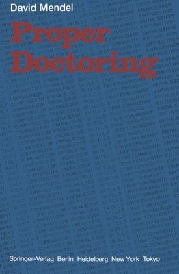 【预订】Proper Doctoring