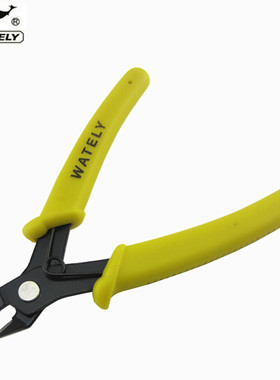 威特力水口钳电子剪钳斜口钳 水口剪模型钳平口钳 斜嘴钳