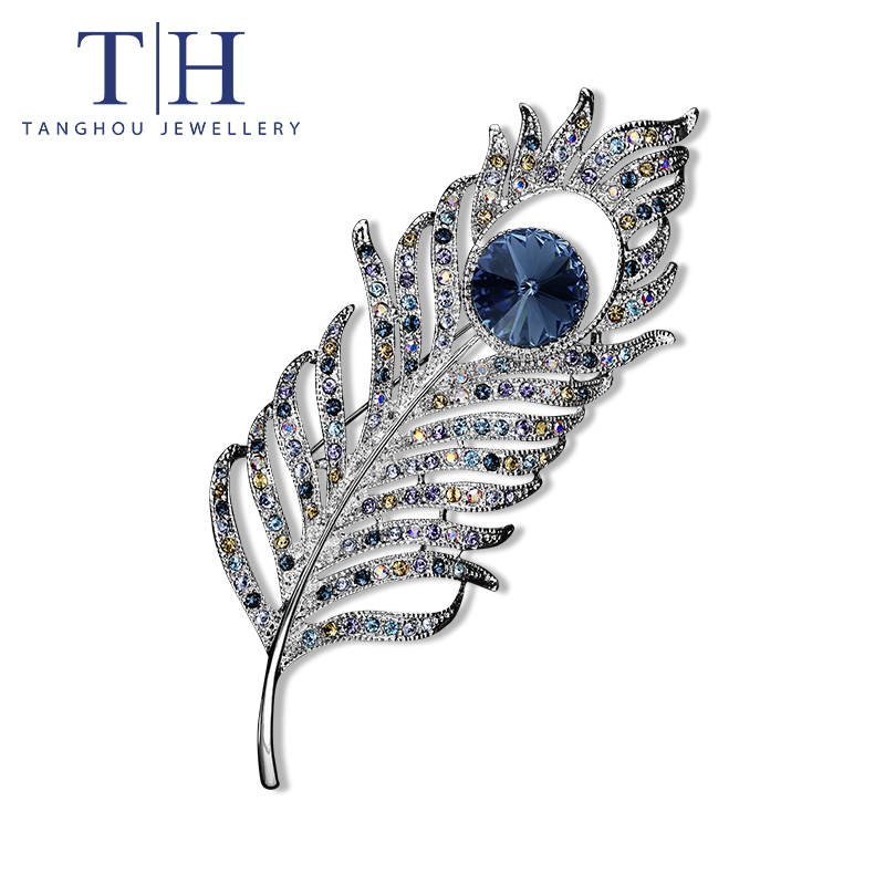 Broche femme en Cristal Swarovski Elements - Ref 1179164 Image 1