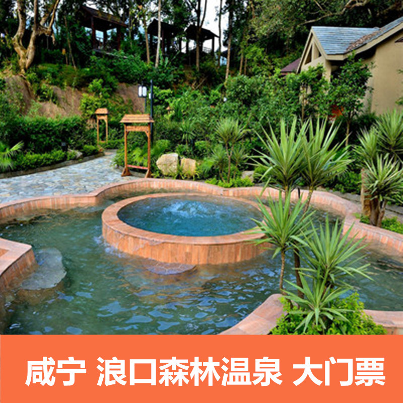 [浪口森林温泉-大门票]崇阳浪口温泉门票成人票电子票