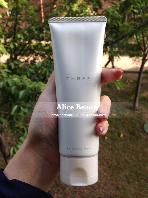 日本three 自然植物平衡保湿洁面乳/洗面奶