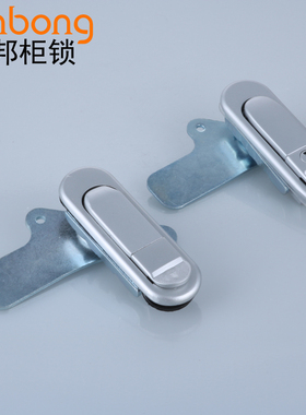 dinbong 新AB303-1-2平面锁电气开关控制柜门锁 机械活动柜弹跳锁