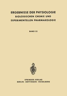 【预订】Ergebnisse Der Physiologie Biologisc...