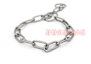 不锈钢脖圈狗P链金毛藏獒萨摩狗脖链大中小型犬脖套宠物项圈颈圈