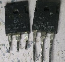 【纳鑫电子】APT30D60BCTG 30D60BCT APT30D60BCT 快恢复整流管