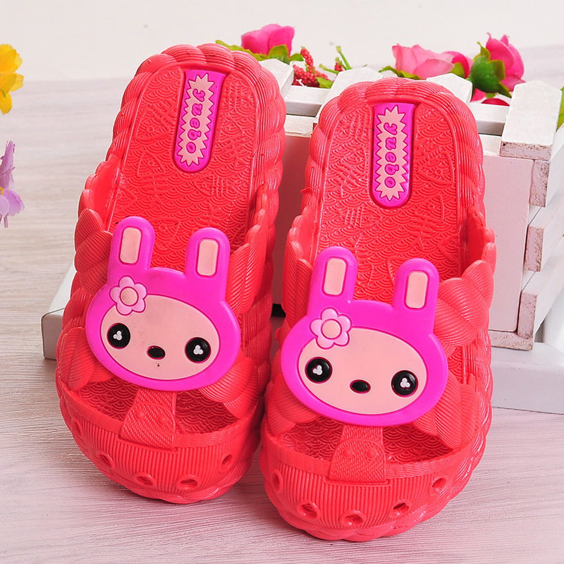 Pantoufles enfants en autre pour été - semelle plastique - Ref 1006580 Image 3