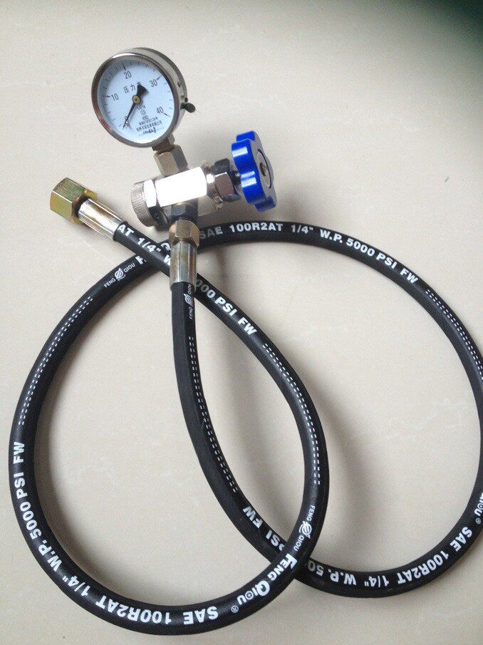 剪板机充气工具充氮工具nxq蓄能器 氮气充气阀 充气阀门cqj16 25