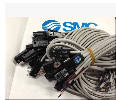 进口新款气水分离器气缸fest0气动元件 日本SMC 磁性开关D-C73