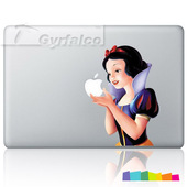 Pro Air苹果电脑贴纸苹果贴纸 白雪公主彩色 MacBook 包邮 免运费