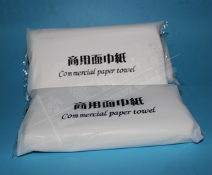 60抽 家用车用商用纸巾 面巾纸 定做酒店会所KTV餐巾纸 抽纸96包