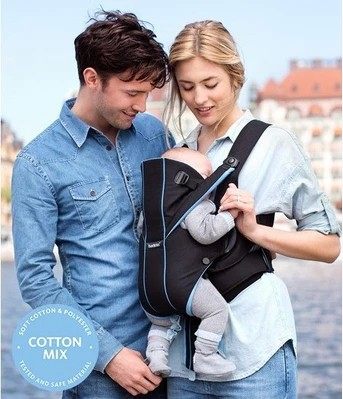老款特价 美国babybjorn Miracle奇迹款婴儿透气背带 7-24斤用
