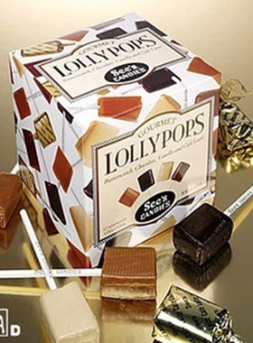 美国See'sCandies喜诗时思棒棒糖礼盒12支装238g4口味北京包邮