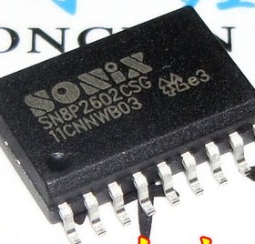 全新原装 SN8P2602 SN8P2602CSG 贴片SOP-18