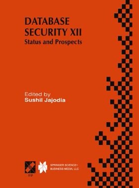 【预售】Database Security XII: Status and Prospects