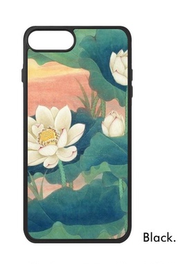 适用于iPhone色蓝色荷叶红色晚霞Xr手机壳max保护套678pro硅胶112