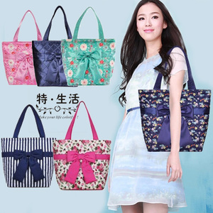 pataya泰国曼谷纯棉帆布泰丝大容量单肩手提女包民族风超轻布艺包