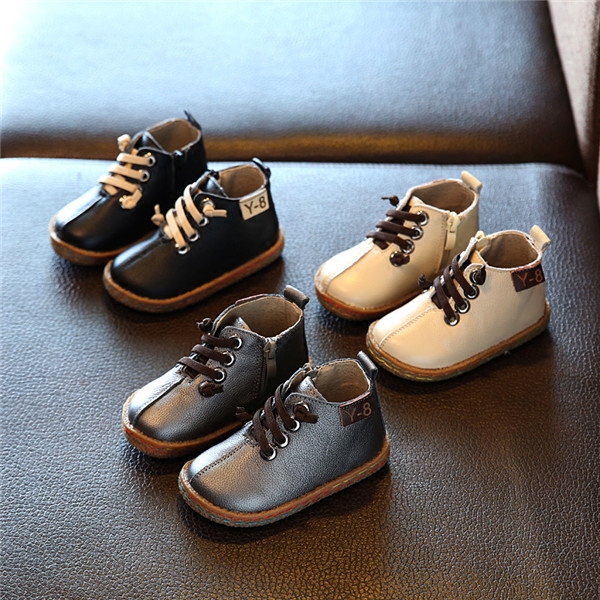 Chaussures enfants en PU pour printemps - semelle tendon - Ref 1040411 Image 1
