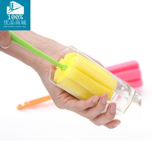 多功能死角加长海绵洗杯刷