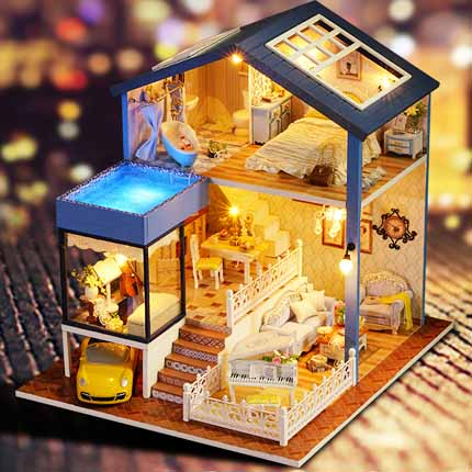 ÊÖ¹¤Æ´×°×ÔÖÆdiyСÎÝ´óÐͱðÊûÄ£ÐÍÃλù«Ö÷С·¿×ÓÍæ¾ßËÍÅ®Éú³¬´ó