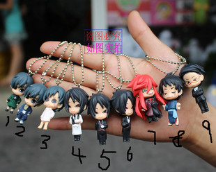 正版散货 黑执事 人物挂件 塞巴斯 夏尔 格雷尔 刘 手办人偶