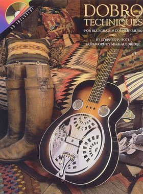 【预售】Dobro Techniques for Bluegrass and Country Music